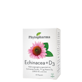 Phytopharma Echinacea + D3 Capsules — 60 pcs immune support supplement